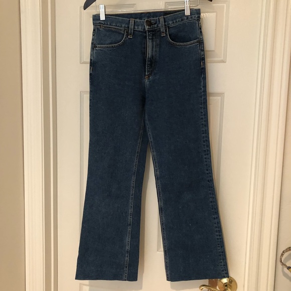 Rag & Bone 70’s inspired cropped bell bottoms - Picture 2 of 3